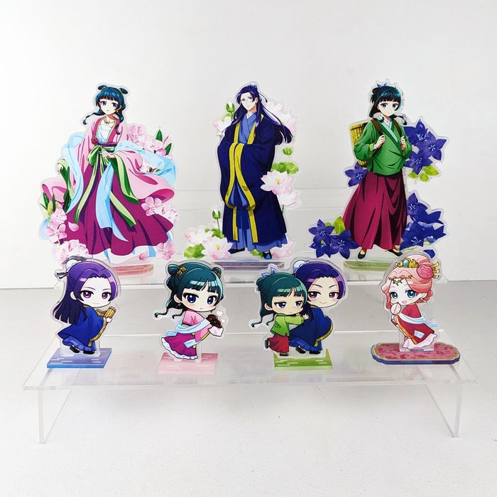 Акрилові фігурки/стенди, брелоки, наліпки Монолог травниці