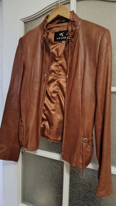 Куртка кожаная размер С
