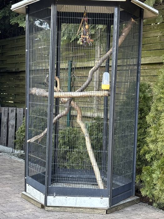 Duża woliera dla papug i nie tylko