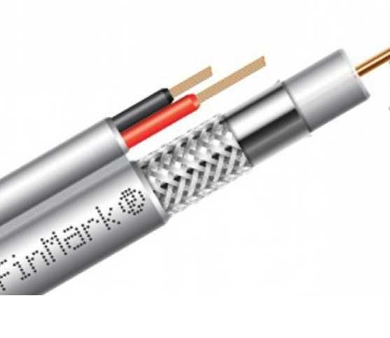 Finmark. Кабель коаксіальний із живленням RG59+2*0.75. Мідь