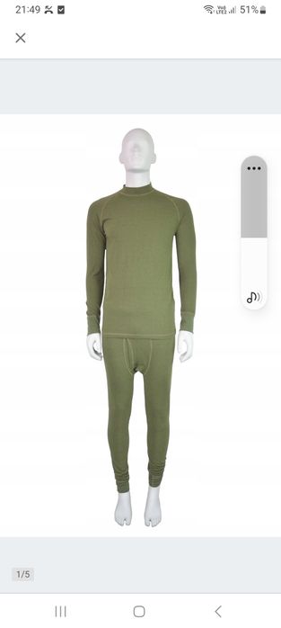 Bielizna zimowa MON 4 kpl