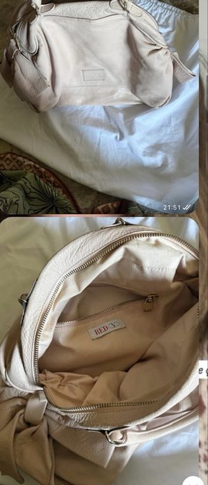 Bolsa pele rosa bebe