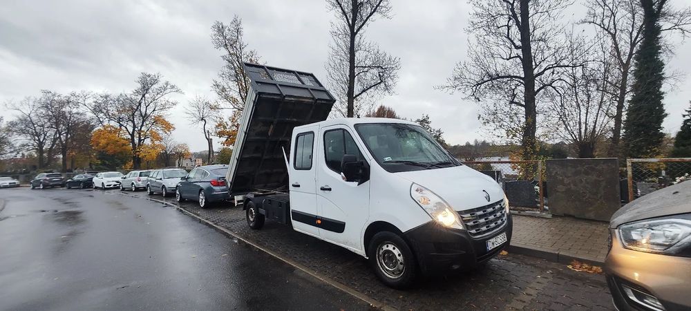 Renault Master  Renault master wywrotka 7 osób pneumatyka