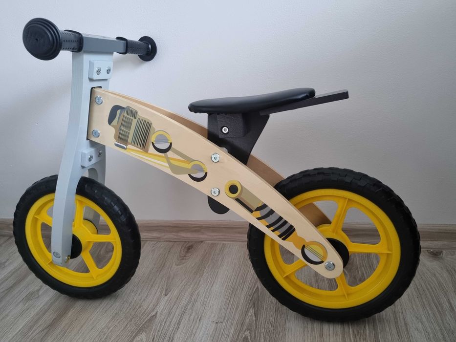 Drewniany rower biegowy 2+