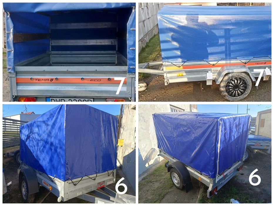 Wypożyczalnia,Przyczepa Laweta, Przyczepa, Przyczepki