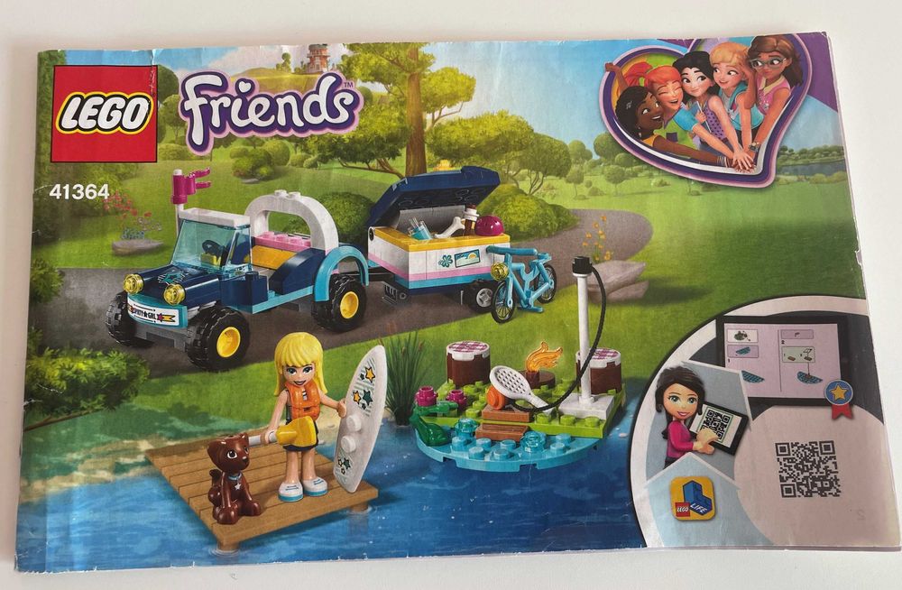 Конструктор LEGO Friends (Баггі з причепом Стефані) 41364