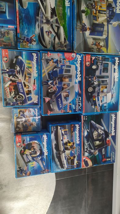 Playmobil 11 sets polícia