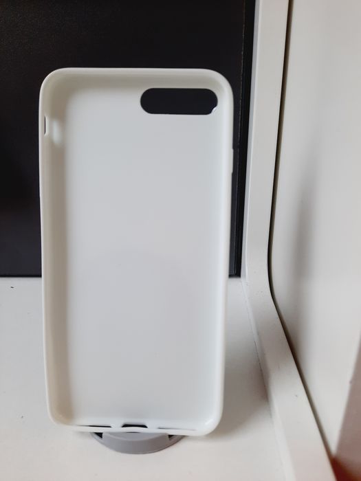 Etui na IPhone 7 8 plus silikonowy biały