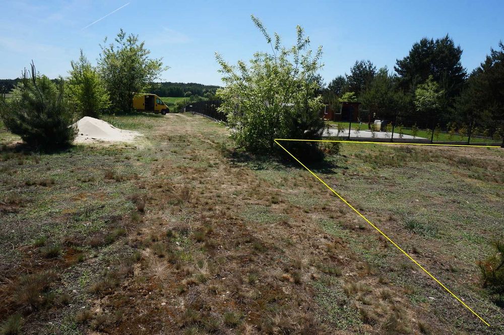 Działka budowlana 792 m2 - Katarzynów gm. Ozorków