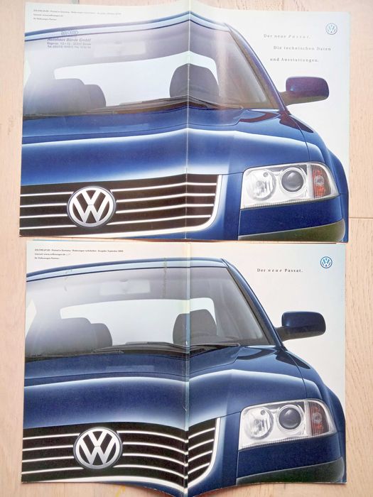 VW Passat B5 Variant '99+Sedan '00-2 prospekty 174str przesyłka GRATIS