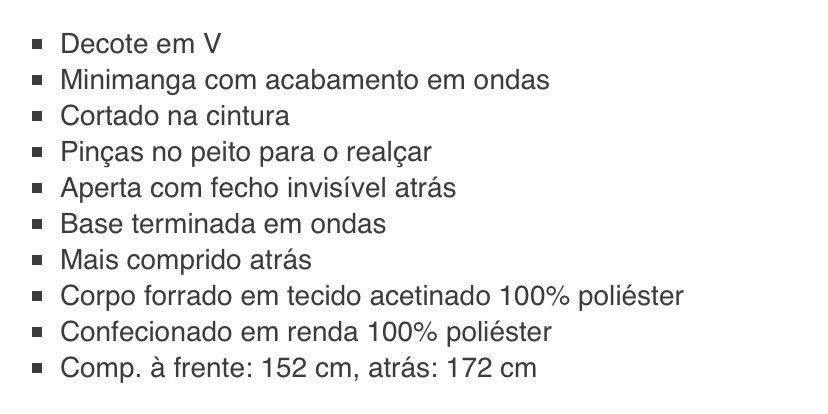 Vestido de Noiva novo