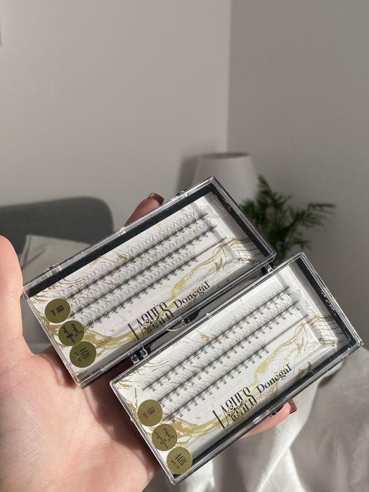 Kępki rzęs Donegal zestaw