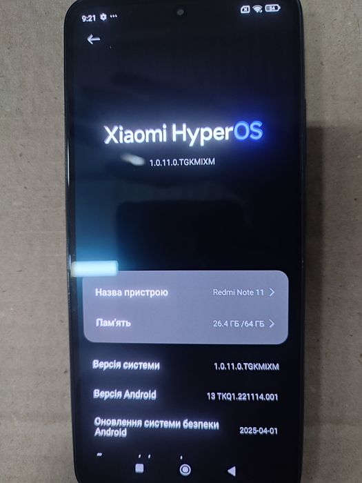 Смартфон Xiaomi redmi note 11 4/64