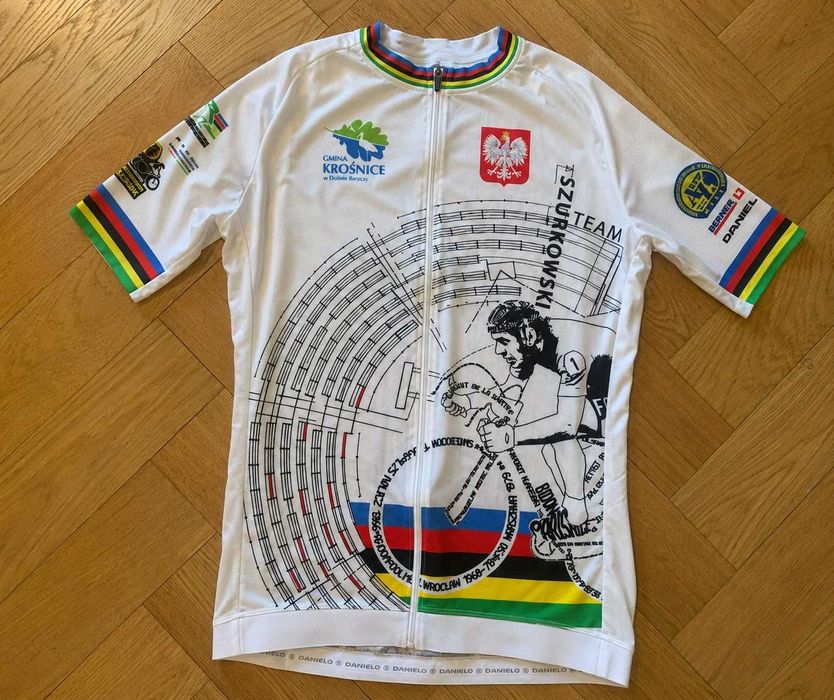 Limitowana koszulka kolarska Szurkowski Team – Polska / retro / racing rozm.M