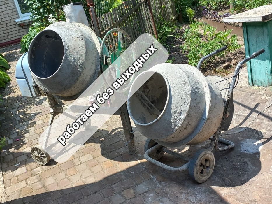 Аренда :бетономешалка,миксер,вибратор для бетона