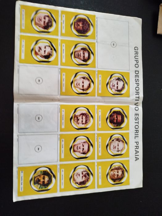 Caderneta Campeões de Futebol 81/82