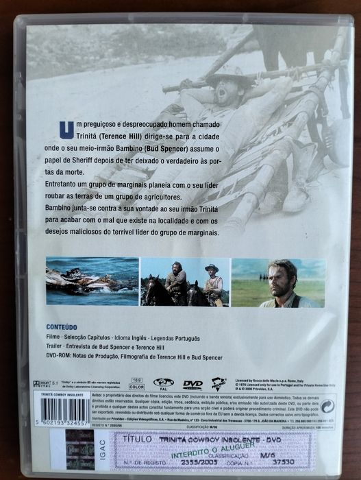 DVD Trinitá Cowboy Insolente