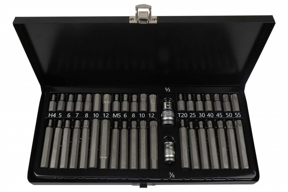 Набір зірок і шестигранників CR-V 40шт Torx, Gut Mechaniс IBS-10040