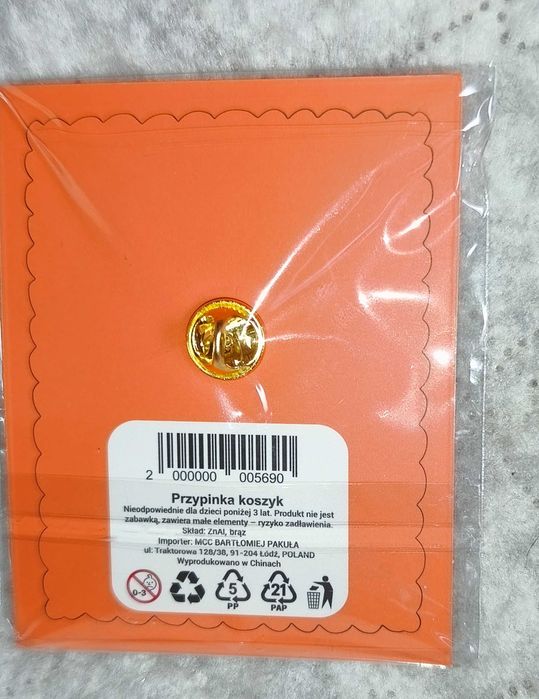 Pin Rossmann x Kopi koszyk