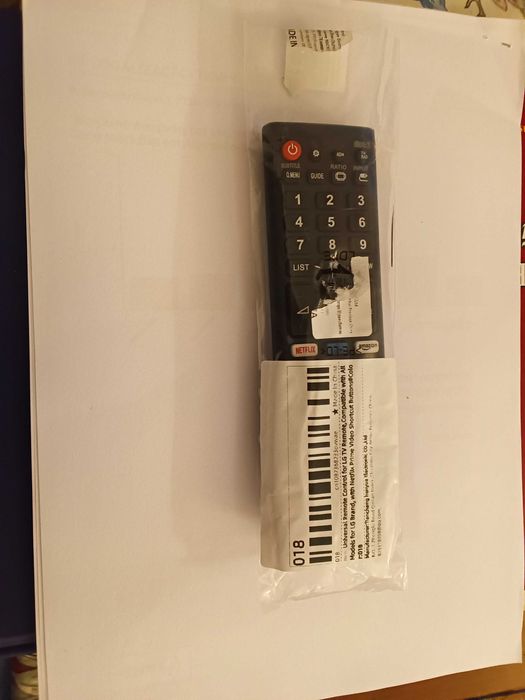 Comando tv para todos os modelos LG, novo nunca usado