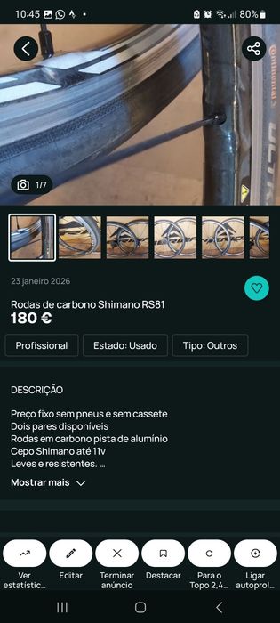 Acessórios para bicicletas oportunidades