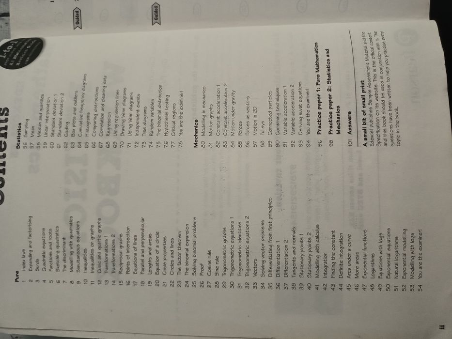 Великий зошит з математики англійською мовою Revise edexcel as Mathe