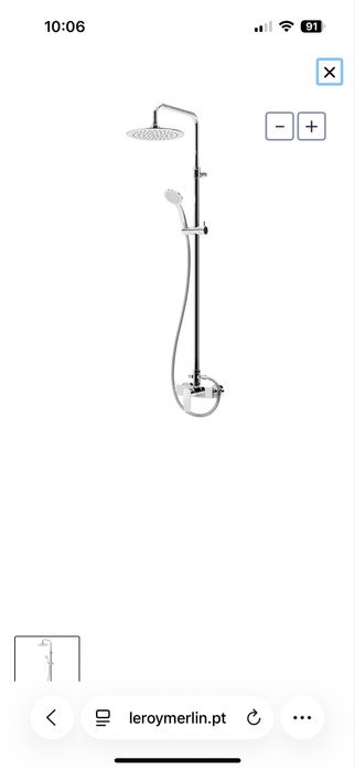 Conjunto de Duche Bruma Nautic 230MM