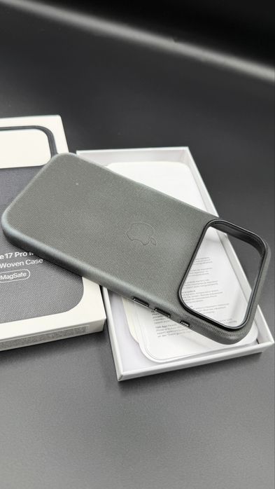 Etui ze tkaniny TechWoven Magsafe do iphone 17 Pro Max Black