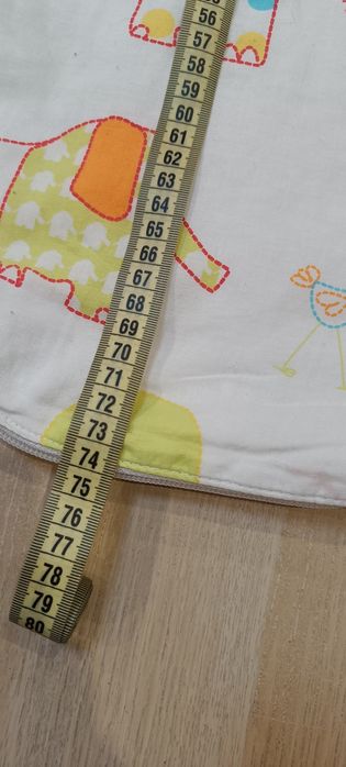 Śpiworek Grobag lekko ocieplany unisex, długość 74cm