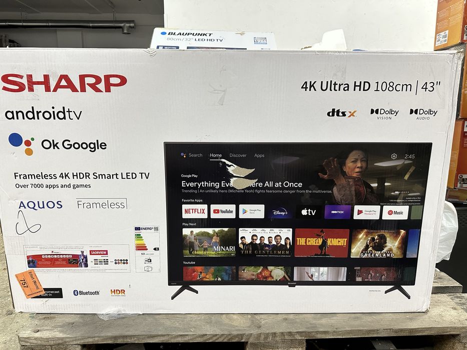 Телевізор Sarp 43 дюйма