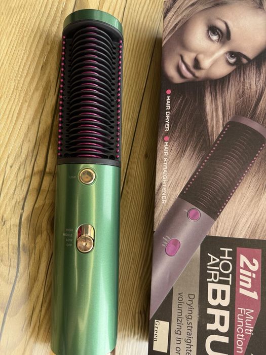 Фен-щітка 2в1 для вирівнювання та сушіння волосся