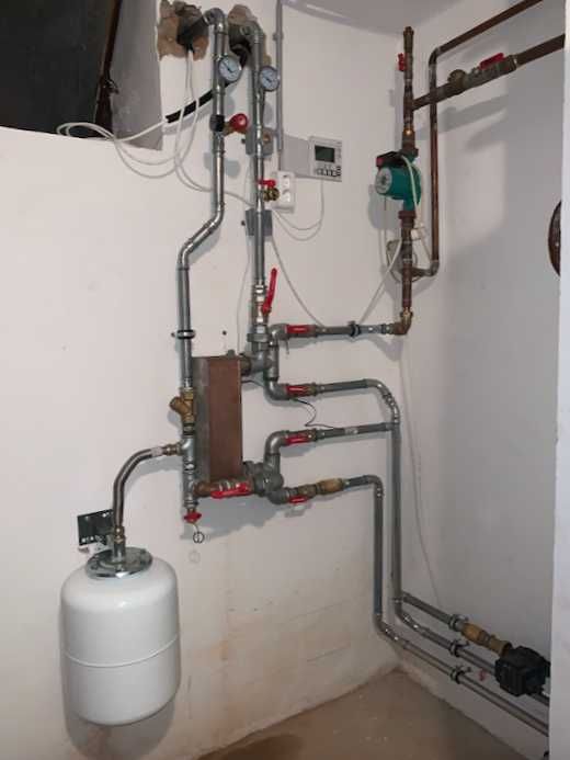 Замена насосной станции, гидронасоса, автоматики, расширительного бака ...