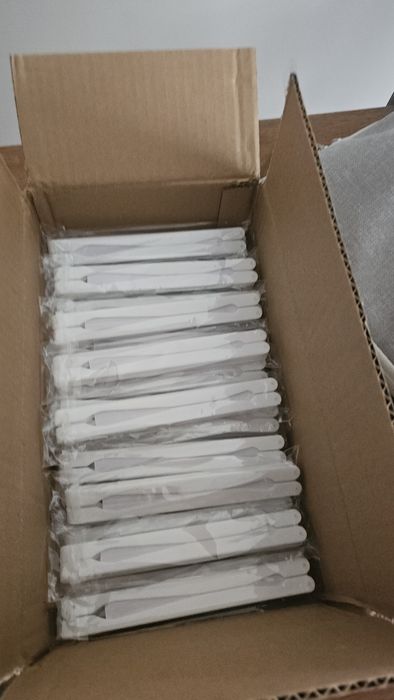 Conjunto de 25 leques de papel