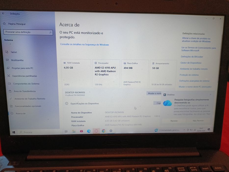Pc ASUS vivobook
