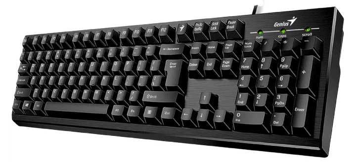 Клавиатура проводная Genius Smart KB-101 USB, Black новая в упаковке