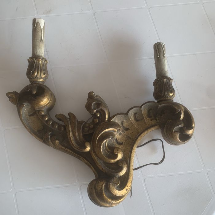 Conjunto de apliques de parede