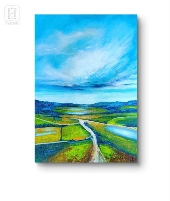 Obraz ręcznie malowany