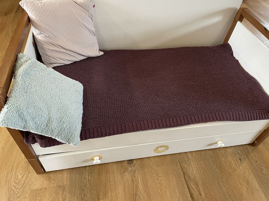 Pinio Łóżeczko - Tapczanik 3w1 - 140 X 70 Z Szufladą Filo Pinio +półka