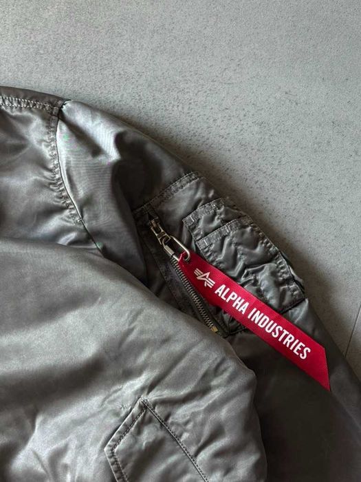 Бомбер Alpha Industries MA-1 Blood Chit Battlewash Garment Dyed Bomber Jacket , L