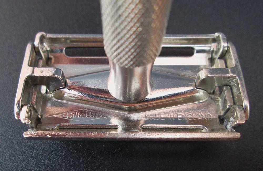 1950's Maquina de Barbear com Lâmina GILLETTE Rocket - Made in England