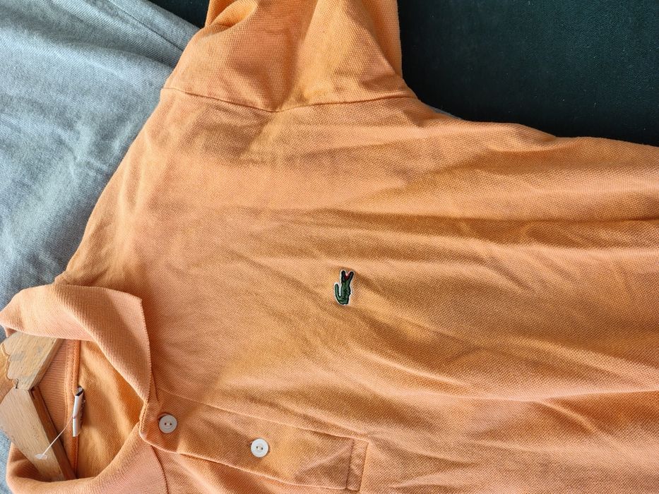 Koszulka z kołnierzykiem, krótki rękaw. Lacoste.