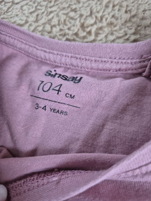 Piżamka Sinsay 104 długi rękaw
