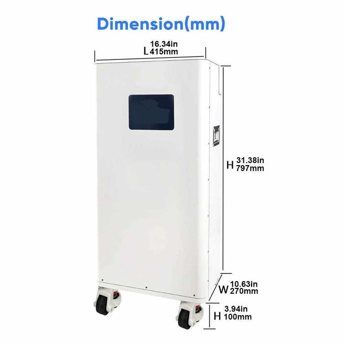 Magazyn energii lifepo4 48V 16kwh 314ah