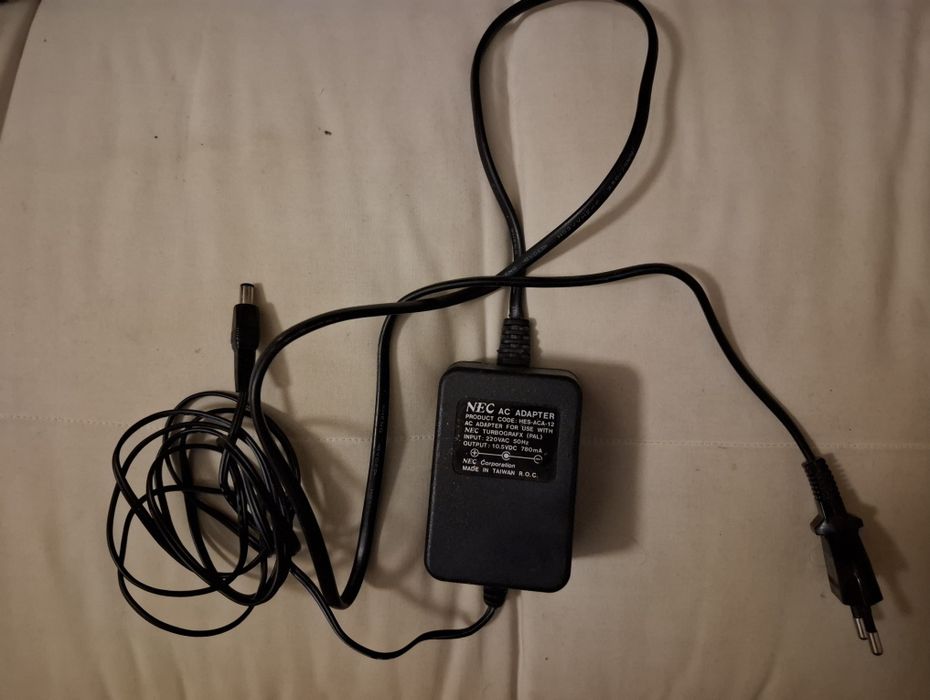 Adaptador de corrente original para NEC Turbografx 16 HES-ACA-12