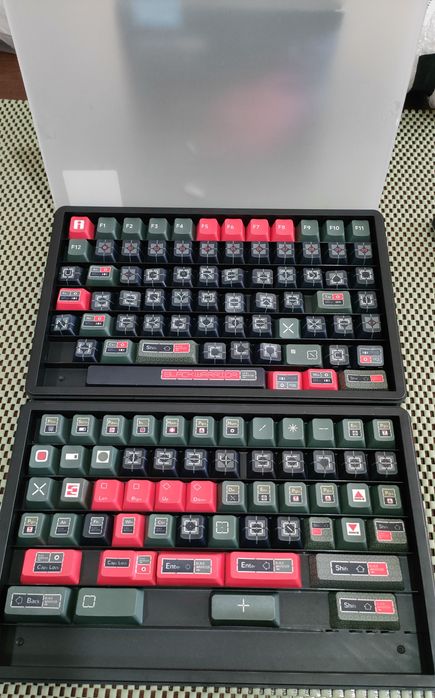 Zestaw Keycapów PBT Black Warrior