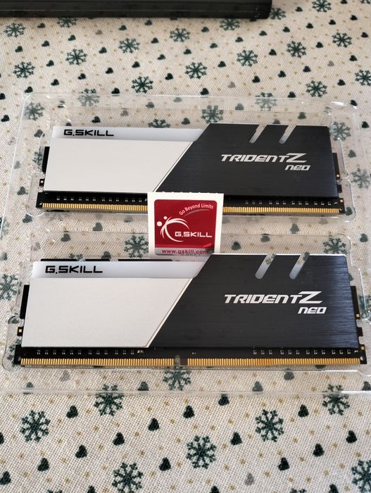 Memórias RAM tridentZ neo ryzen