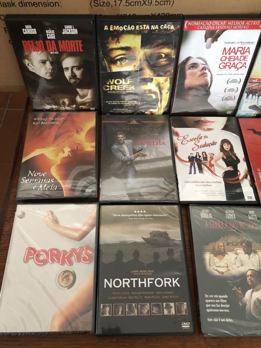 77 - DVD originais e alguns selados