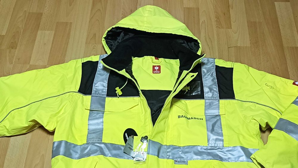 Ocieplana kurtka ostrzegawcza ENGELBERT STRAUSS IMAGE r.XL nowa ideał