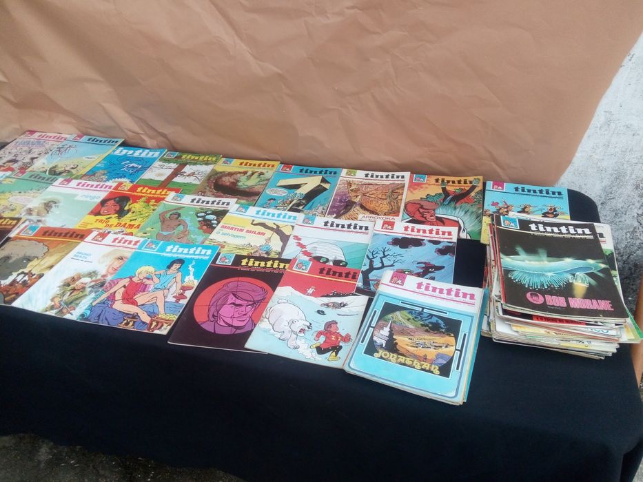 Revistas Tintin vários anos