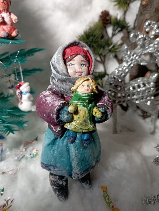 Новогодние игрушки из ваты,500